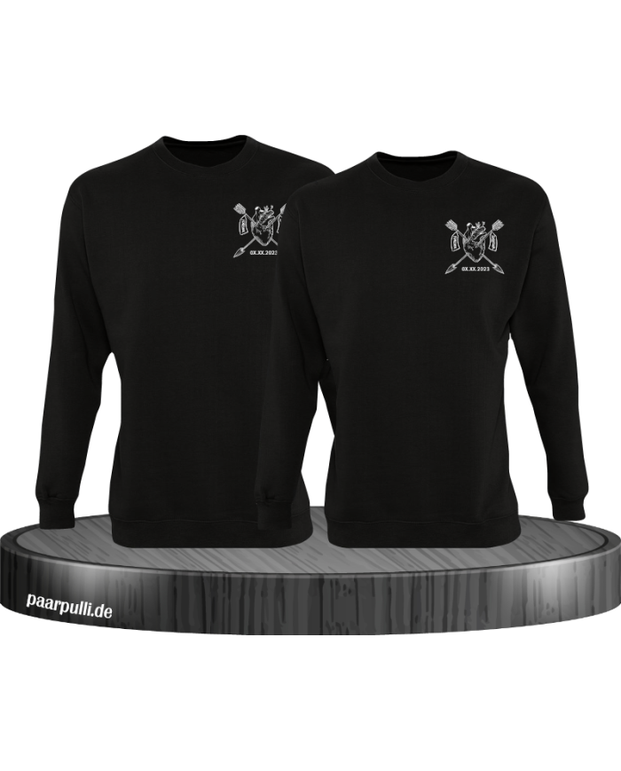 Forever Together mit Wunschdatum Sweatshirt