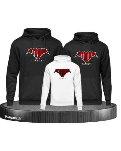 Strong Family Familienlook Hoodies Strong Family Familienlook Hoodies