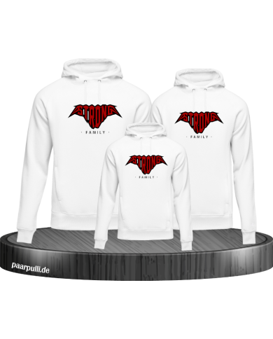 Strong Family Familienlook Hoodies Strong Family Familienlook Hoodies