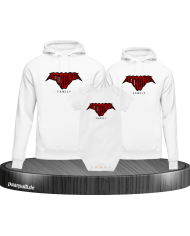 Strong Family Hoodies mit Baby Body