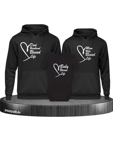 Blessed Family Hoodies mit Baby Body Blessed Family Hoodies mit Baby Body