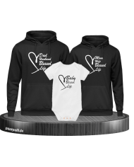 Blessed Family Hoodies mit Baby Body