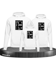 Stay Humble Familienlook Hoodies