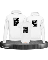 Stay Humble Hoodies mit Baby Body
