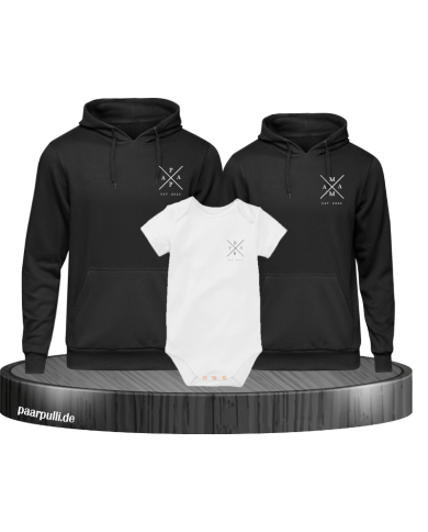 Est Family Hoodies mit Baby Body Est Family Hoodies mit Baby Body