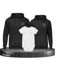 Stay Humble Hoodies mit Baby Body