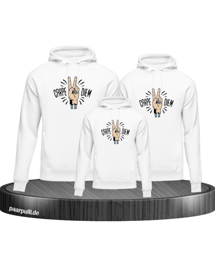 Carpe Diem Familienlook Hoodies