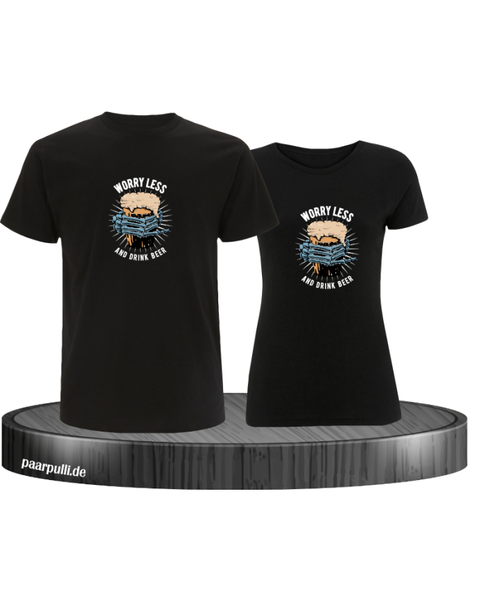 Worry less drink Beer T-Shirt