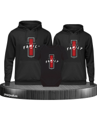 Keep your Family Close Hoodies mit Baby Body