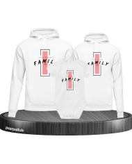 Keep your Family Close Hoodies mit Baby Body