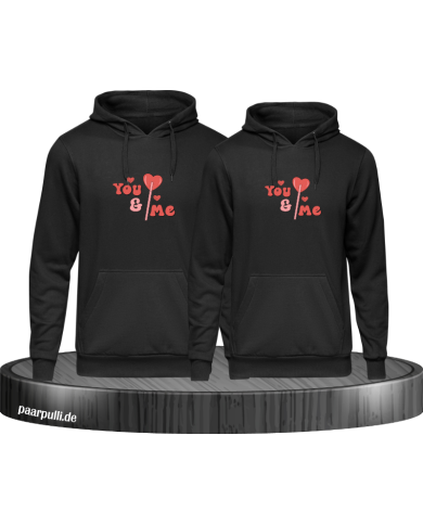You and Me Herz Hoodie You and Me Herz Hoodie