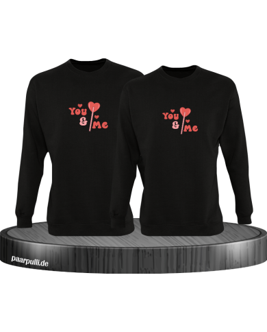 You and Me Herz Sweatshirt You and Me Herz Sweatshirt