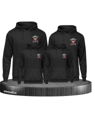 Family Love Familienlook Hoodie