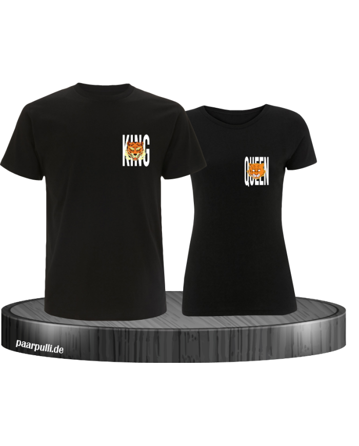 King and Queen Löwen Logos T-Shirt
