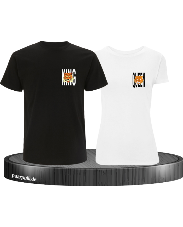 King and Queen Löwen Logos T-Shirt