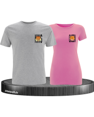 King and Queen Löwen Logos T-Shirt