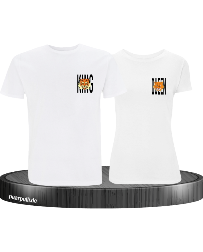 King and Queen Löwen Logos T-Shirt