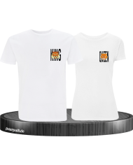 King and Queen Löwen Logos T-Shirt