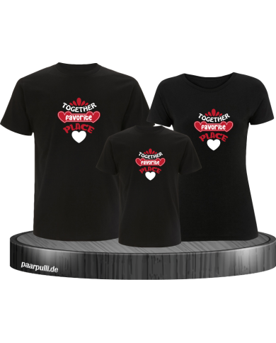 Together Favorite Place T-Shirts Together Favorite Place T-Shirts