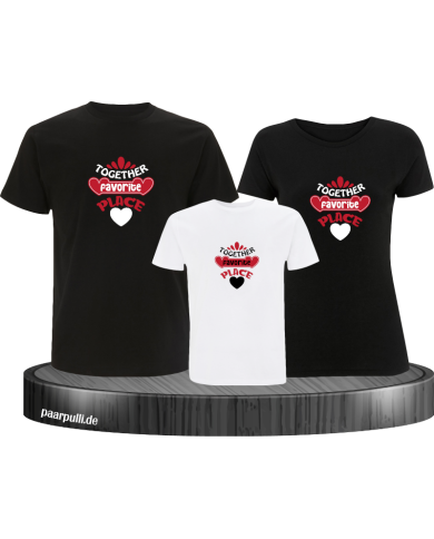 Together Favorite Place T-Shirts Together Favorite Place T-Shirts