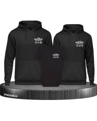 Worldwide Family Hoodies mit Baby Body
