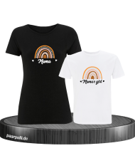 Mama und Mama's Girl Partnerlook T-Shirts für Mutter und Kind