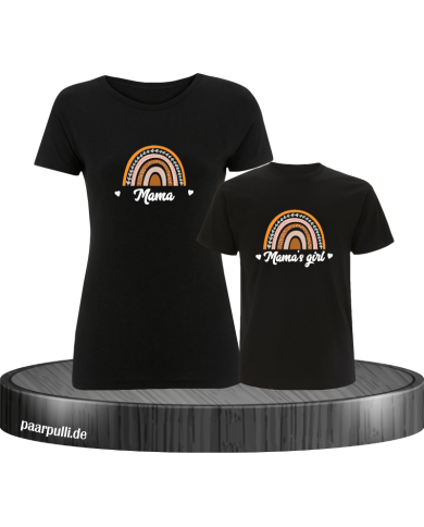 Mama und Mama's Girl Partnerlook T-Shirts für Mutter und Kind Mama und Mama's Girl Partnerlook T-Shirts für Mutter und Kind