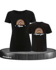 Mama und Mama's Girl Partnerlook T-Shirts für Mutter und Kind