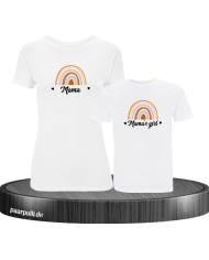 Mama und Mama's Girl Partnerlook T-Shirts für Mutter und Kind