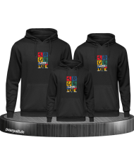 Forever Love Life Hoodies