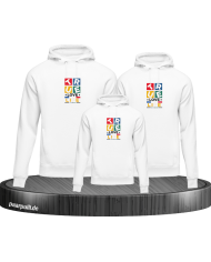 Forever Love Life Family Hoodies