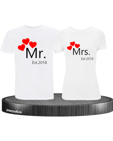Mr. Und Mrs. Partnerlook Set