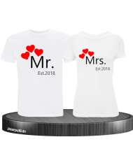 Mr. Und Mrs. Partnerlook Set