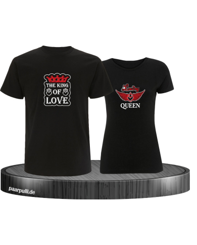 King of Love and Loving Queen T-Shirt King of Love and Loving Queen T-Shirt