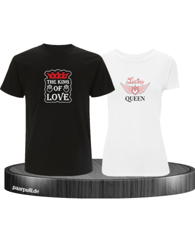 King of Love and Loving Queen T-Shirt King of Love and Loving Queen T-Shirt