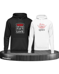King of Love and Loving Queen Hoodie