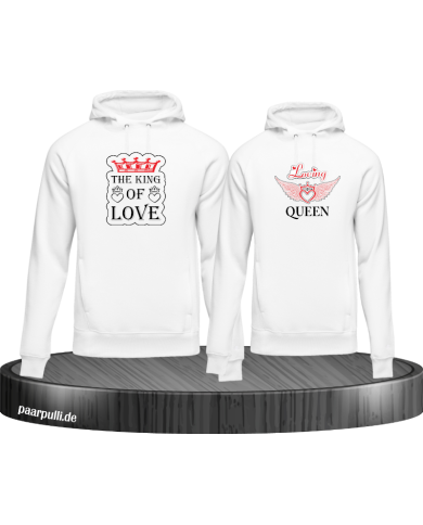 King of Love and Loving Queen Hoodie King of Love and Loving Queen Hoodie