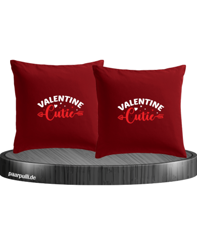 Valentine Cutie Kissenbezüge