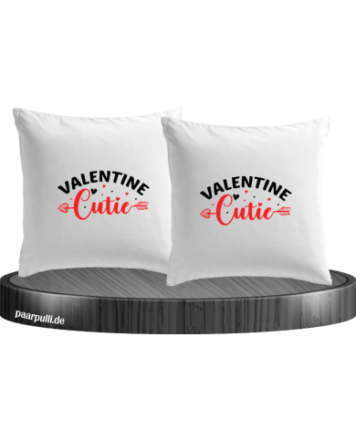 Valentine Cutie Kissenbezüge