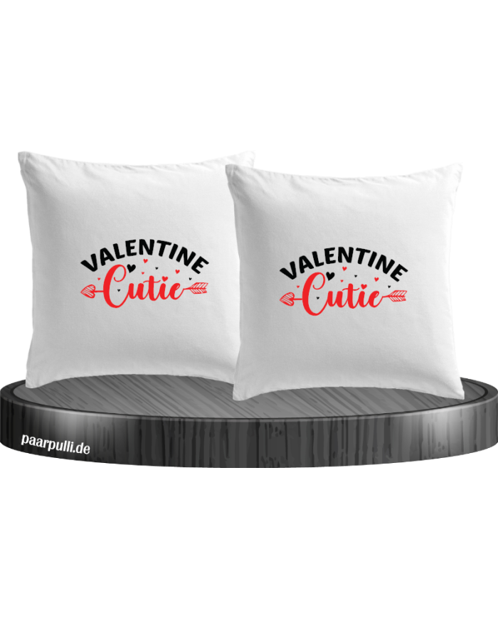 Valentine Cutie Kissenbezüge