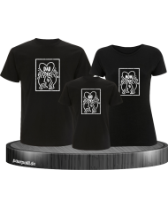 Keith Family 3er Familienset T-Shirts