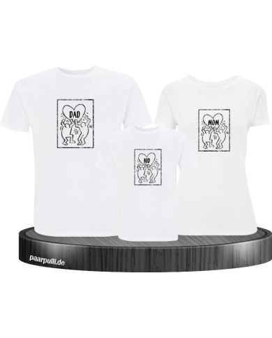 Keith Family 3er Familienset T-Shirts Keith Family 3er Familienset T-Shirts