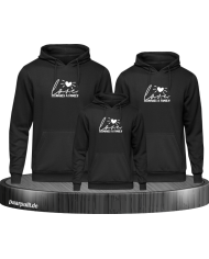 Love makes a Family 3er Hoodies