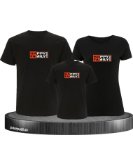 Happy Family 3er Familienset T-Shirts