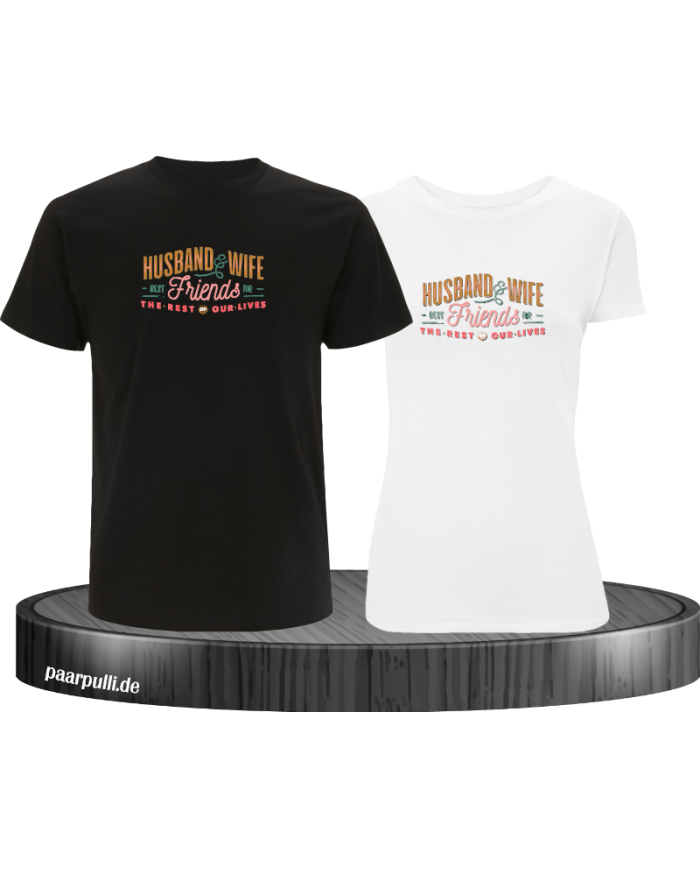 Husband and Wife Bestfriends T-Shirt