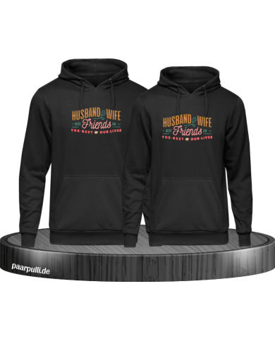Husband and Wife Bestfriends Hoodie Husband and Wife Bestfriends Hoodie