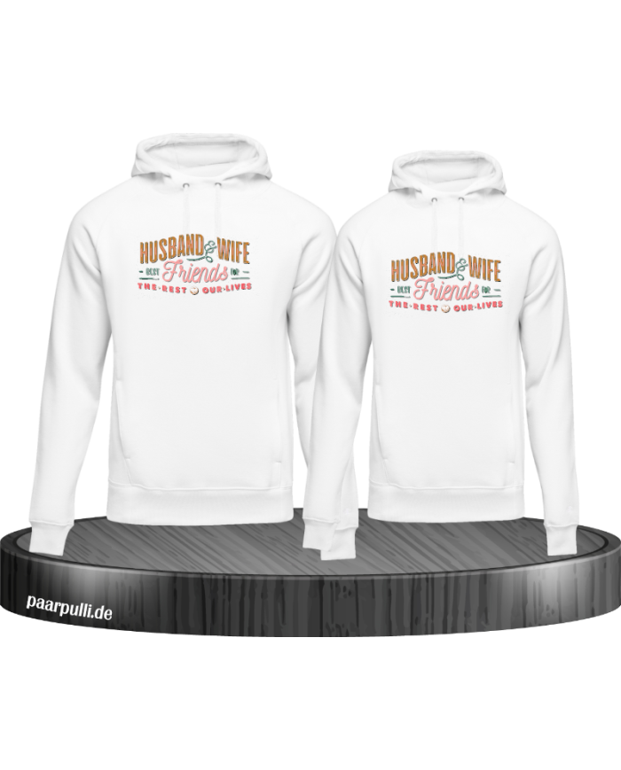 Husband and Wife Bestfriends Hoodie