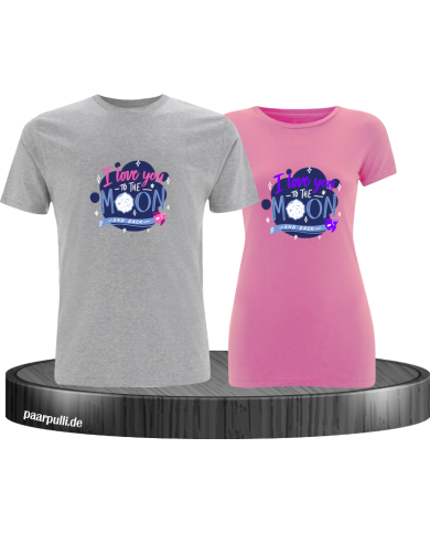 Love to the moon and back T-Shirt Love to the moon and back T-Shirt