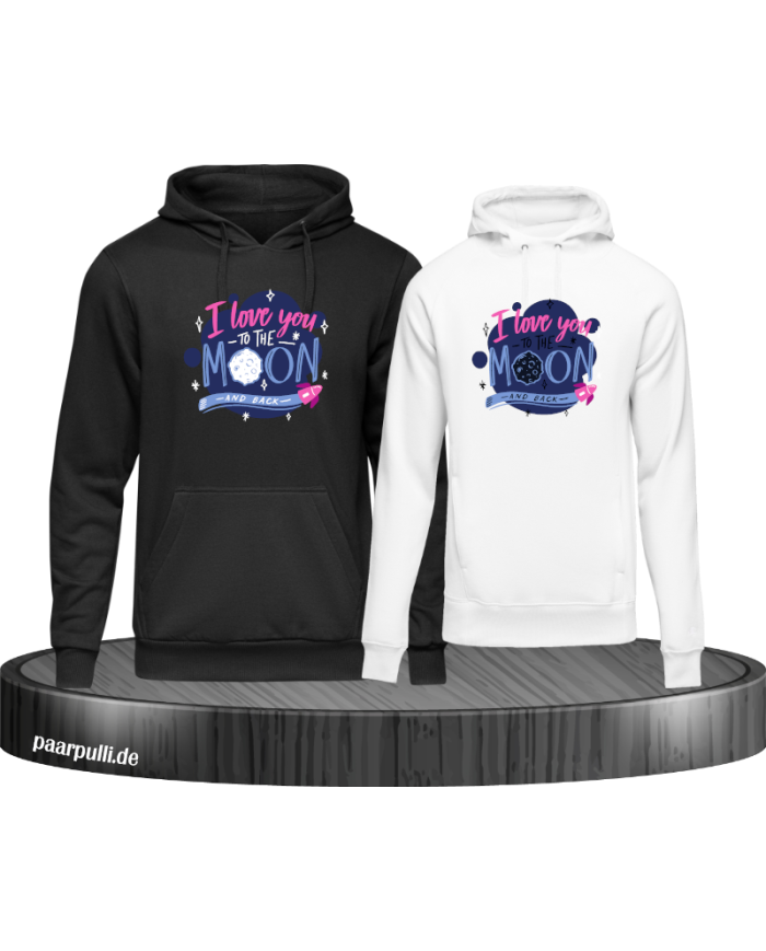 Love to the moon and back Hoodie
