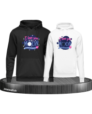 Love to the moon and back Hoodie